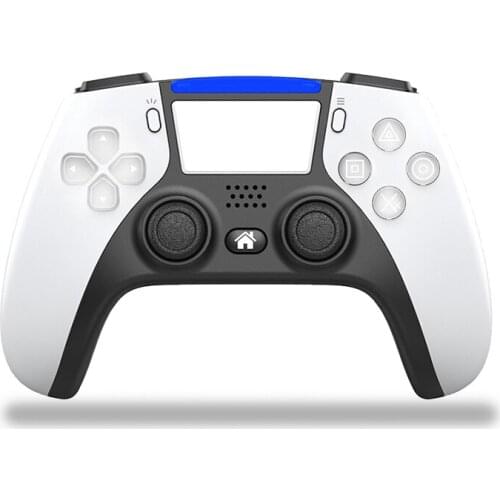 For PS4 Gamepad Bluetooth Wireless Game Controller with Programmable Buttons 4.0 Bluetooth Six-Axis Double Vibration