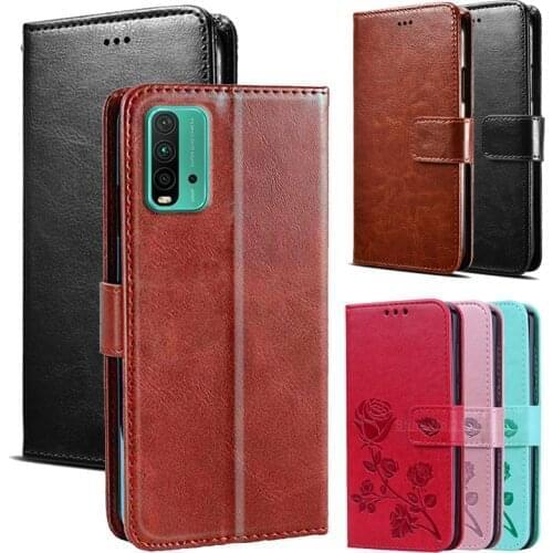 For Xiaomi Redmi 9 Power Case Funda Flip Cover PU Leather Protective Shell For Redmi 9 Power Telefone Case Magnet Protector Bag