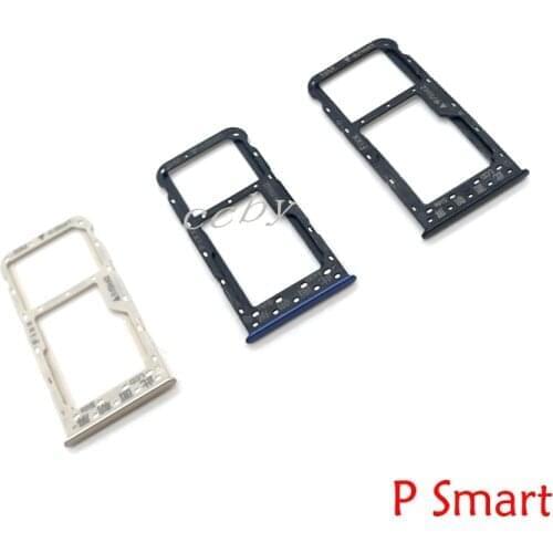 SIM Card Tray Reader Holder Slot Adapter For Huawei P Smart 2018 Socket Slot Holder