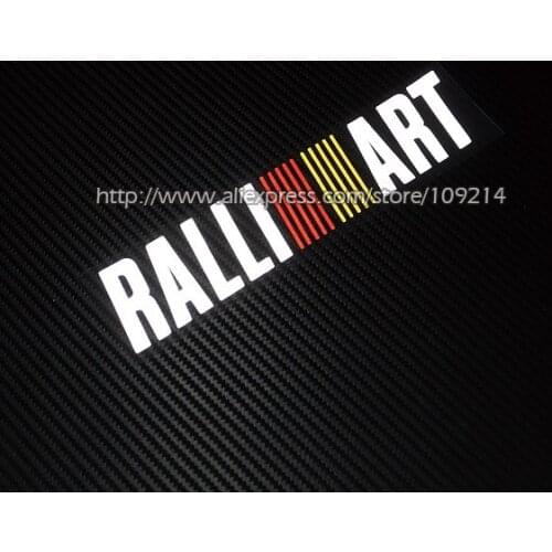 FOR Mitsubishi RALLIART Lancer Evolution EVO Auto Car Decal Sticker PVC Waterproof