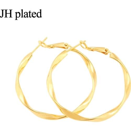 JHplated jewelry gift Auricular circle Africa Wedding big Earrings for women Party Gifts jewelry Middle East fashion wedding