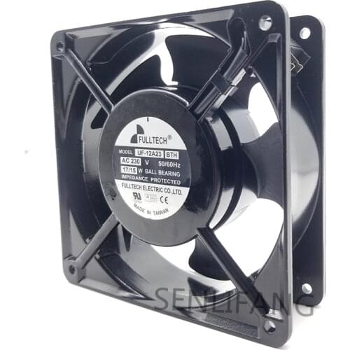 NEW for FULLTECH UF-12A23 AC 230V 60Hz 120x120x38mm Server Cooler Fan