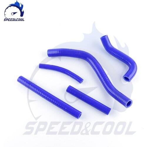 Motorcycle Silicone Radiator Coolant Tube Pipe Hose Kit For SUZUKI RM 250 1996 1996 1997 1998 1999 2000