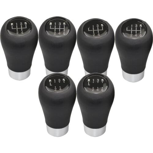 5 6 Speed Gear Shift Knob Auto Shifter Lever For BMW 1 3 5 6 Series E39 E46 E53 E60 E61 E63 E81 E82 E83 E87 E90 E91 E92 X1 X3 X5