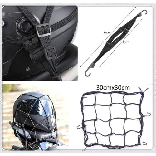 Motorcycle accessories mesh hook storage luggage cargo helmet net for Ducati ST3 S ABS ST4 S ABS 748 748S 748R 750SS SS750