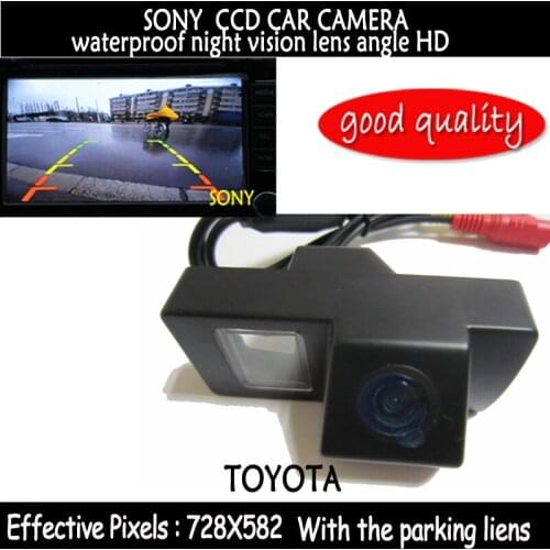 Parking Assistance for SONY CCD HD Car Rear View Reverse Color Camera night vision forTOYOTA Land Cruiser 200 LC200 REIZ 2009