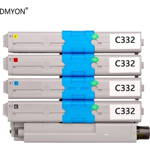 DMYON Toner Cartridge Compatible for OKI C332 MC363 C332dn Printers Toner Cartridges Black and Color