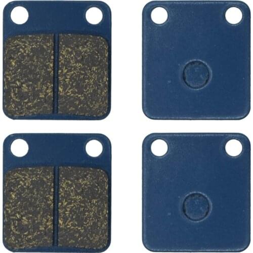 For DAELIM NS 125 NS125 DLX/III 2003-2007 History 125 2001-2006 4pcs/set Motorcycle Brake Pads Front Rear Motorbike