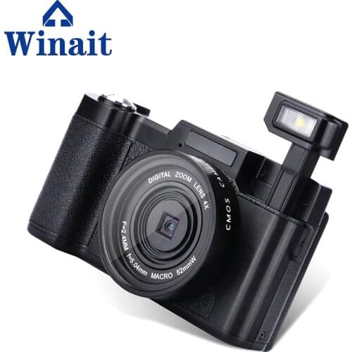 Winait Portable DSLR Camera Digital Rotatable 3 Inch HD TFT Screen