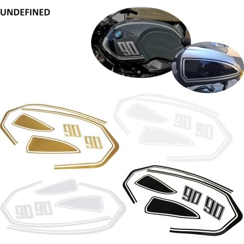 Motorcycle Fuel Tank Fender Side Rear Storage Box Sticker Decorative Applique For BMW RnineT Pure 2014-21 Racer Scrambler Urban
