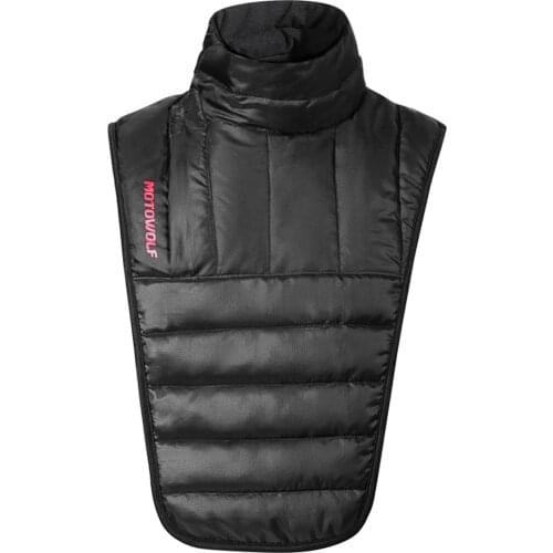 Winter Motorcycle Neck Warmer Windproof Adjustable Thermal Bib Waterproof Lengthened Neck Warmer For Cycling Accessories