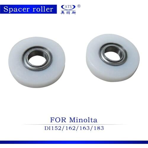 10Set Image roller For Konica Minolta DI 152 162 163 183 Photocopy machine Copier parts DI152 DI162 DI163 DI183 Spacer Roller