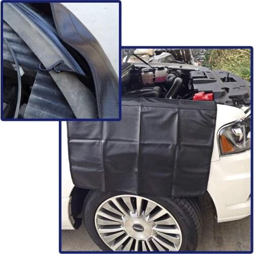 3PCS Universal Car Magnetic For Fender Cover Auto Repairing Pad with Magnet Anti-scratch Dirt-proof Cloth Protective Mat hot