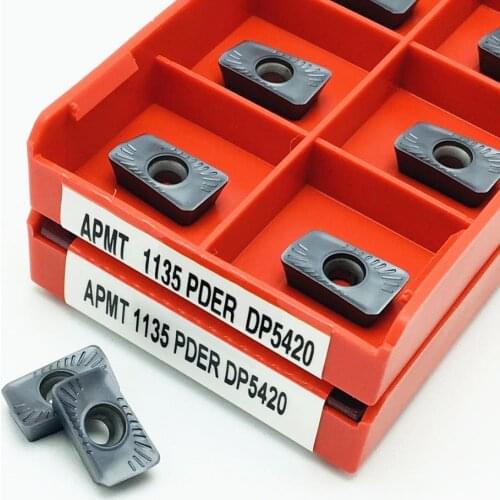 APMT1135PDER DP5420 APMT1135 PDER DP5420 Carbide lathe milling cutter CNC turning insert cutting tool APMT 1135