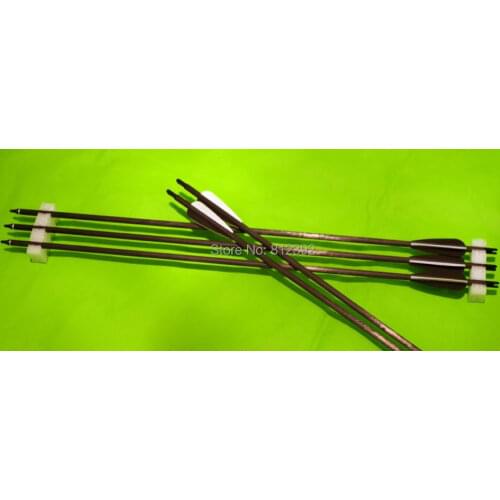 24pieces special offer PSE Tac 15 Elite Crossbow carbon fiber Bolt arrow with 4 pieces 3" vane free express shipping