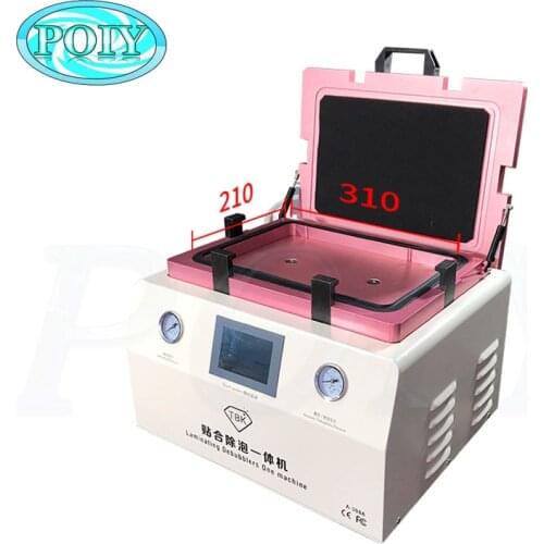 15 inch Automatic Mobile Phone Touch Screen Vacuum Repair LCD OCA Laminating Machine Air Bubble Remove Machine TBK-308A