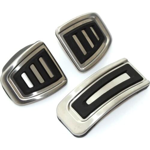 Stainless Steel Car Pedals for Audi TT Pedale VW SEAT For SKODA Golf 3 4 Polo 9N3 Octavia Ibiza Fabia A1 A2 A3 GTI