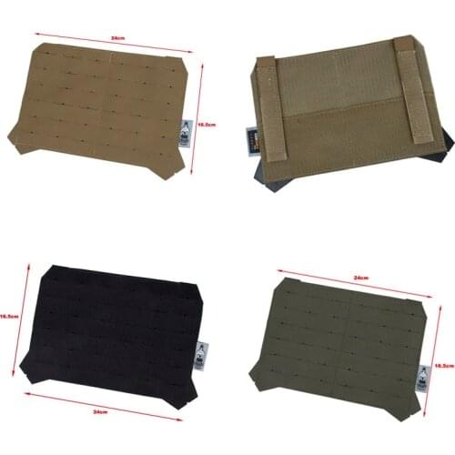 Airsoft Hunting the Black Ships MA-81B Tactical Vest Molle Front Panel Pouch BK/CB/RG