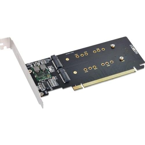 Chenyang 4X NVME M.2 AHCI to PCIE Express 3.0 Gen3 X16 Raid Card VROC Raid0 Hyper Adapter