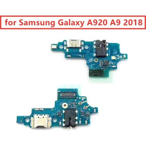 For Samsung Galaxy A920 A9 2018 USB Charger Port Dock Connector PCB Board Ribbon Flex Cable Charging Port Component Replacement