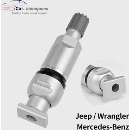 TPMS-09 Tire Valve Tire Pressure Sensor Valves For Jeep Commander Wrangler Aluminum Of TPMS Replacement More Durable and Quality