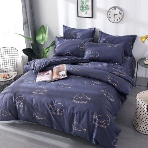 Tropical Plant Flower Pattern Kid Bed Cover Set Duvet Cover Adult Child Bed Sheets and Pillowcases Comforter Bedding Set 61003