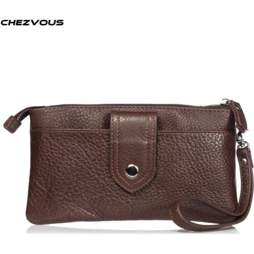 CHEZVOUS Leather Wallet Case for iPhone X XS MAX XR 7 8 6 plus 5s Phone Bag Purses for Samsung S10 S9 S8 plus s7 s6 edge J Serie