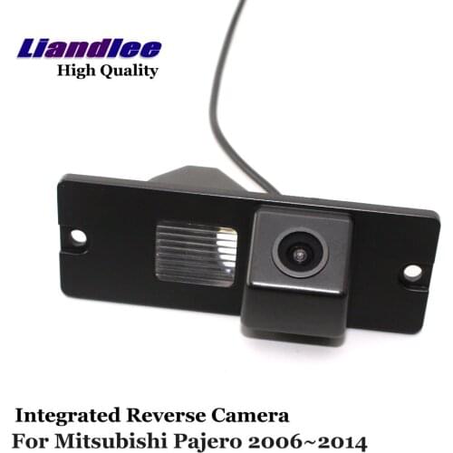 Liandlee Car Rearview Reverse Camera For MMitsubishi Montero / Pajero / Shogun 2006~2014 Backup Parking Rear View Camera