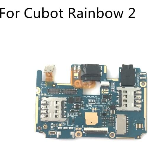Cubot Rainbow 2 Used Mainboard 1G RAM+16G ROM Motherboard For Cubot Rainbow 2 MT6580A 5.0" 720x1280 Free Shipping