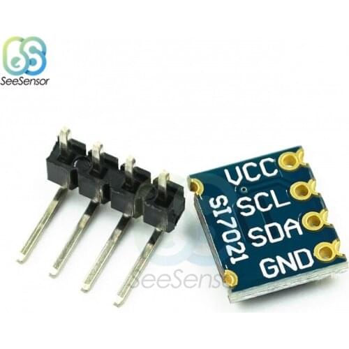 Si7021 Precision Temperature and Humidity Sensors Module I2C Interface Mini