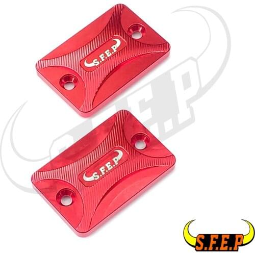 Motorcycle CNC Front Left Right Brake Fuel Tank Cap Reservoir Fluid Pump Cover For Honda Forza 125 Forza 300 2018-2019