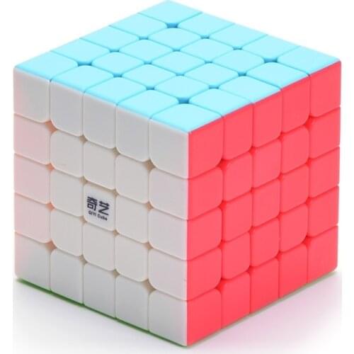 Droxma New QiYi Qi Zheng S 5x5 Magic Cubes Puzzle Speed Toys Magico Cubo Stickerless 5x5x5