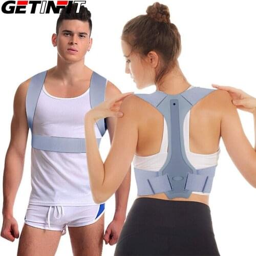 Adjustable Posture Corrector Back Shoulder Straighten Orthopedic Brace Belt for Clavicle Spine Back Support Pain Relief Unisex
