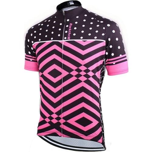 Rockthrill womens Cycling Jersey Cycling Clothing Bike Shirt 2018 Pro Team Summer MTB Bike Jersey Breathable Colthes