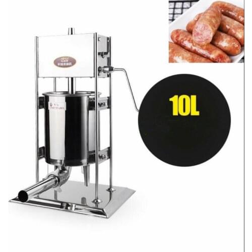10L Manual twist sausage filler/sausage stuffer/sausage meat extruder