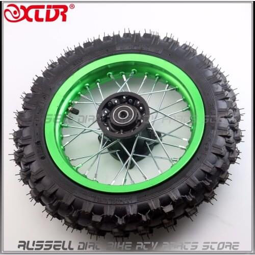 Front Wheel Tire 10" 2.50-10 & Rim For Tyre CRF50 CRF 50 Dirt Pit Trail Bike Buggy 50cc 70cc 90cc 110cc