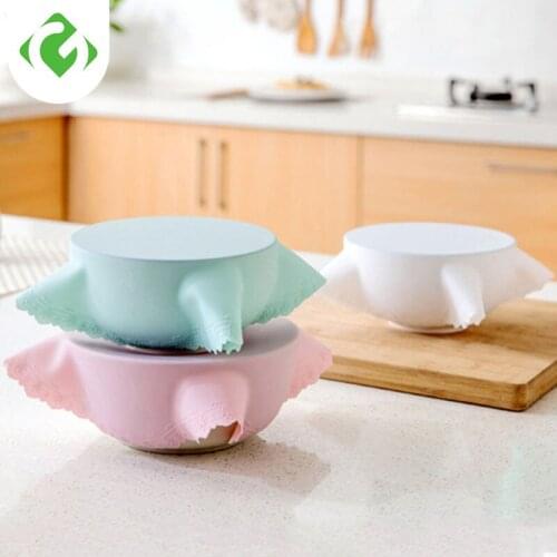 Food cover silicone microwave cookware silicone bowl cover High Stretch Seal Vacuum Container Reusable vacuum container cover