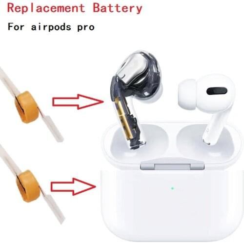 Earphones Replacement battery For Apple Airpods Pro headphone airpods pro replacement battery 1154-60mAh