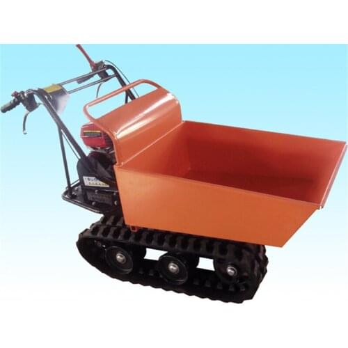 SYNBON Hydraulic Mini Dumper Wheelbarrow Micro Tracked Transporter Loader Crawler Dumper