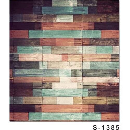 VinylBDS Children Photography Backdrops Background Photo Studio Colored Wood-Paneled Walls Simple Studio For Baby