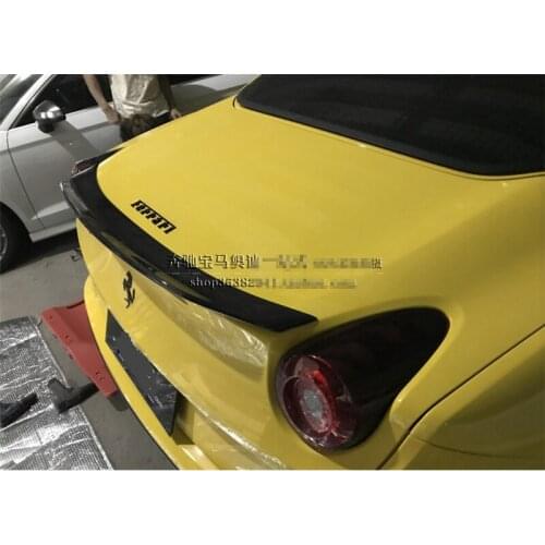 California T Carbon Fiber Rear Wing Lip Spoiler for Ferrari California T 2009 2010 2011 2012 2015 2016 2017