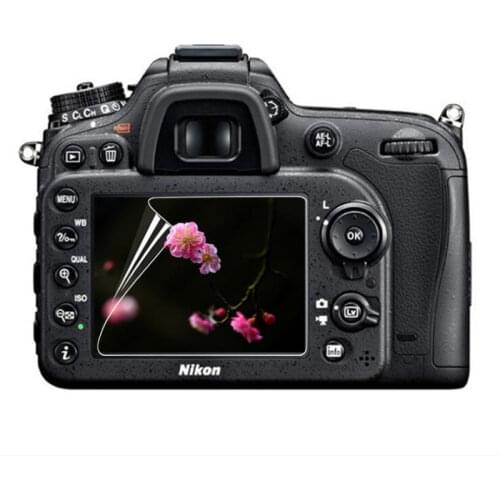 3 x LCD Screen Protector Clear Soft PET Film Cover for Nikon D4S D5 D500 D600 D610 D7100 D7200 D750 D800 D800E D810 D850 Camera