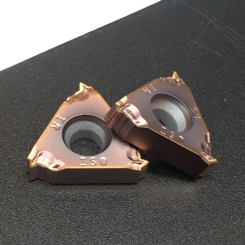 10PCS 16IR M 1.5 ISO FT1125 Stainless Steel And Steel Parts Are Universal Toolholders Threading Inserts CNC Lathe Turning Tool