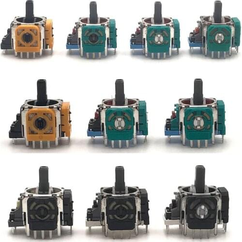 10PCS For Sony Dualshock 4 Controller 3Pin 3D Rocker Joystick Axis Analog Sensor For PS5 PS4 DS4