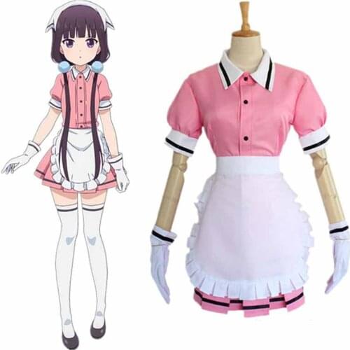 Anime Blend S Cosplay Costume Sakuranomiya Maika Kaho Hinata Mafuyu Hoshikawa Kanzaki Hideri Amano Ameno Lady Dress Halloween