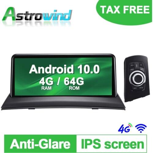 Idrive, 10.25" Android 10.0 System Car GPS Navigation Media Stereo Radio For BMW X3 E83 2004-2009, with idrive