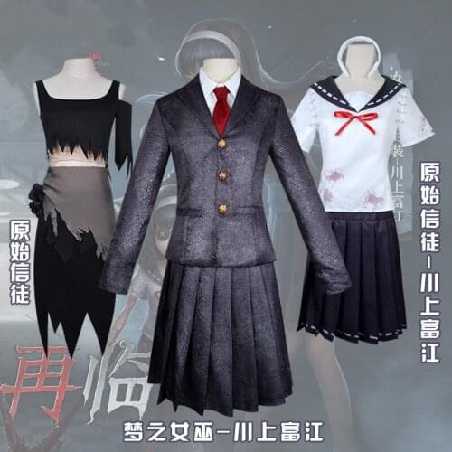 Game Identity V Cosplay Costume Yidhra Kawakami Akira skin Cosplay Dream Witch Cosplay Halloween Party Suit For Women