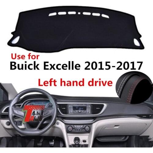 TAIJS Factory Protective Casual Leather Car Dashboard Cover For Buick Excelle 2015 2016 2017 Left hand drive