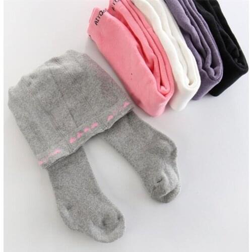 Baby Girls Leggings Winter Solid Color Easy Match Thick Newborn Baby Pantyhose Girls Pants Cotton Warm Baby Clothes Leggings