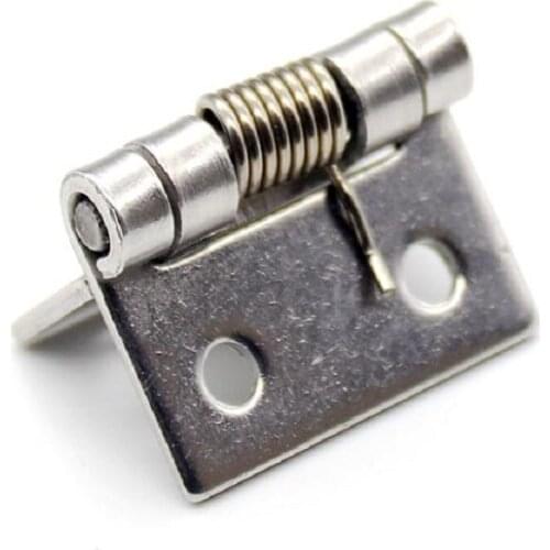 304 Stainless Steel Spring Hinge 25X32MM 1 inch MINI Auto Cabinet Door Hardware Furniture Hinge